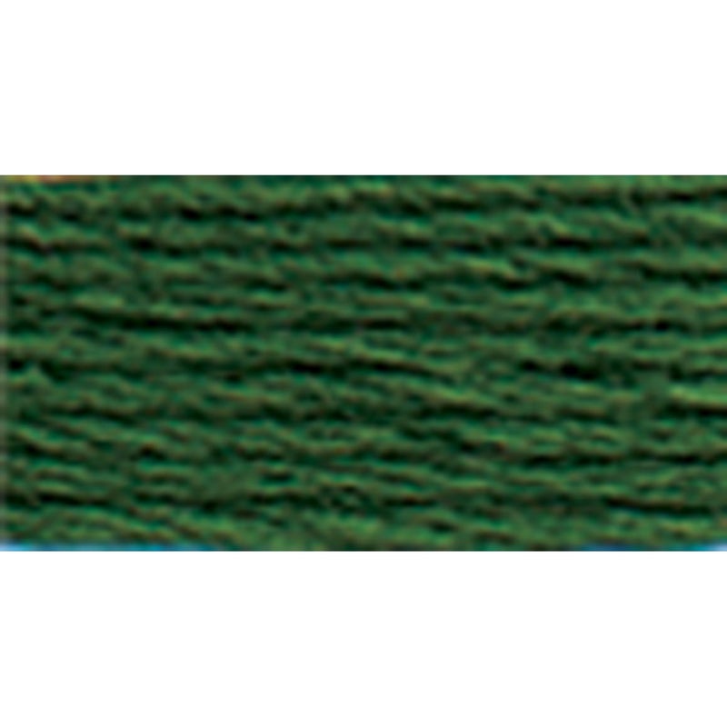 DMC 117-895 6 Strand Embroidery Cotton Floss, Very Dark Hunter Green, 8.7-Yard